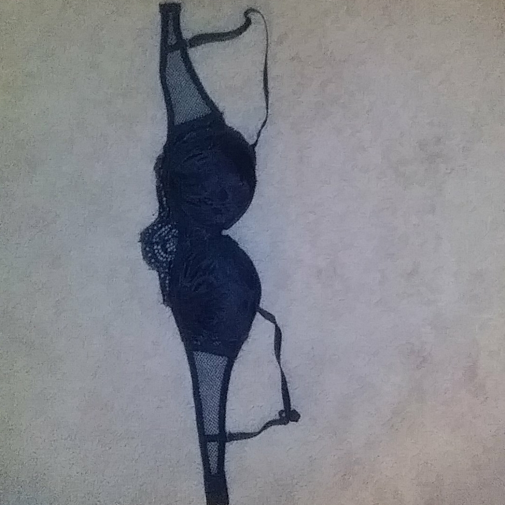 Black bra